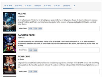 Image 2 for Cinema Booking System by …