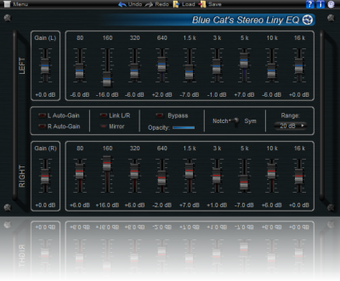 Imagen 0 para Blue Cat's Stereo Liny EQ…