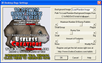 Imagen 7 para 3D Desktop Bunny Rabbits …