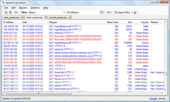 Image 0 for Apache Log Viewer