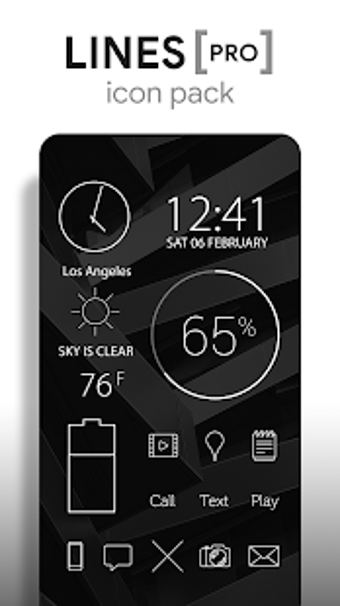 Image 3 for Lines - Icon Pack (Pro Ve…