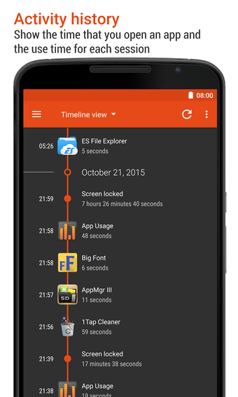Image 0 for App Usage - Manage/Track …
