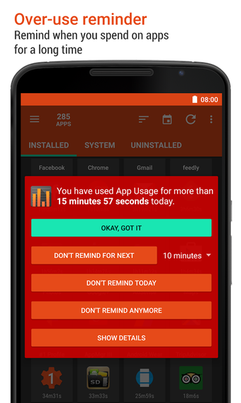 Image 0 for App Usage - Manage/Track …
