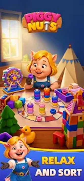 Imagen 0 para Piggy NutsSort Puzzle