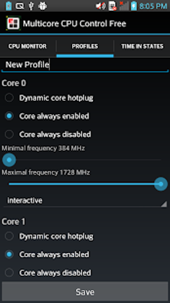 Imagen 0 para CPU Performance Control F…