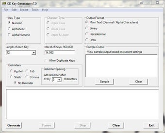 Image 0 for CD Key Generator