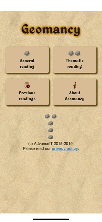 Image 1 for Geomancy Sand Edition