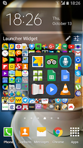 Imagen 2 para Launcher Widget