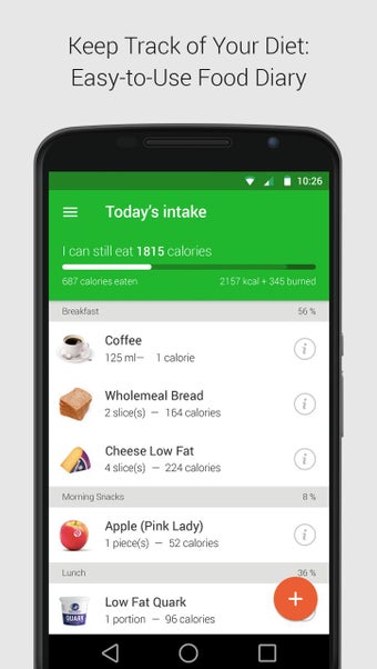 Imagen 1 para Calorie, Carb & Fat Count…