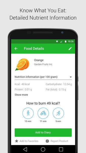Imagen 0 para Calorie, Carb & Fat Count…