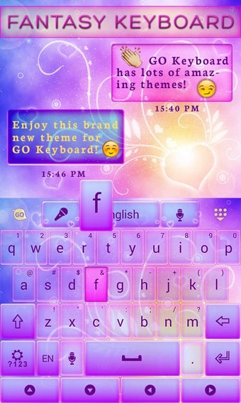 Image 2 for Fantasy GO Keyboard Theme