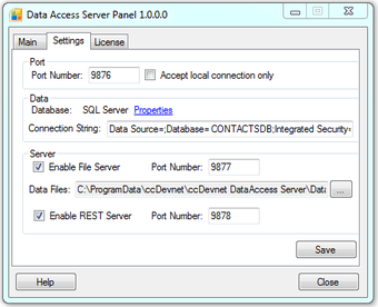 Image 1 for ccDevnet Data Access Serv…