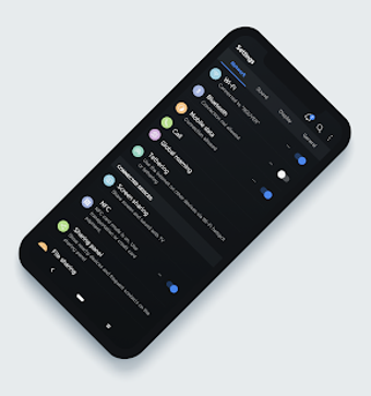 Image 2 for Theme Android P Black for…