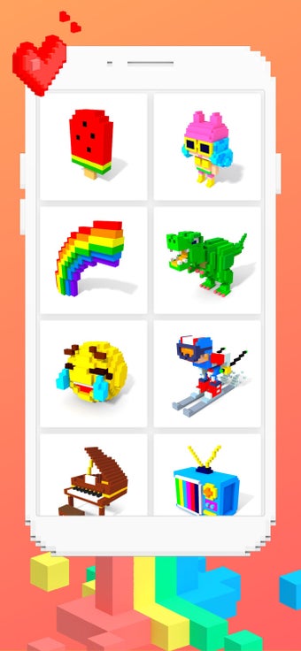 Imagen 0 para Voxel - 3D Color by Numbe…