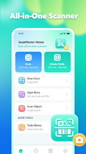 Imagen 0 para ScanMaster Home: QR  Barc…