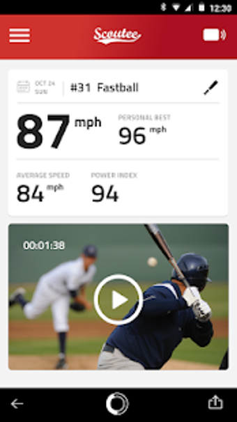 Image 0 for SCOUTEE Baseball Radar Gu…