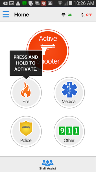 Image 0 for Rave Panic Button