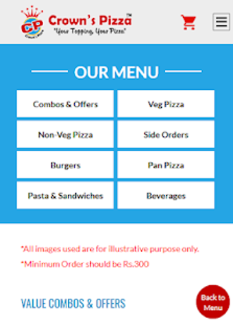 Image 0 for Crown's Pizza