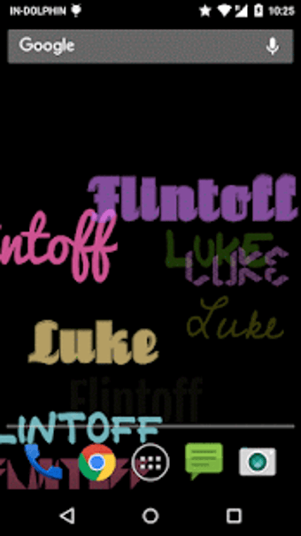 Imagen 3 para My Name Live Wallpaper