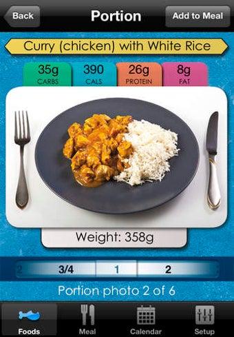 Image 0 for Carbs & Cals: Visual coun…