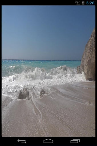Image 1 for Beach Rock Live Wallpaper