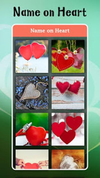 Image 0 for Name on Heart Photo Edito…