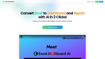 Imagen 0 para ExcelDashboard AI