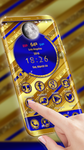Imagen 3 para TSF Shell Theme Lapis Laz…