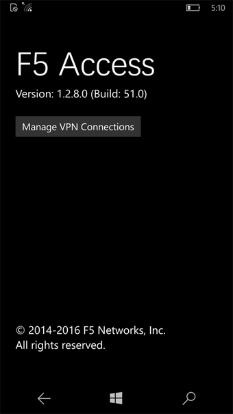 Image 3 for F5 Access for Windows 10