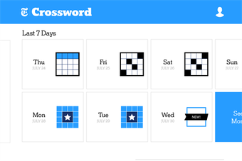 Image 0 for The New York Times Crossw…