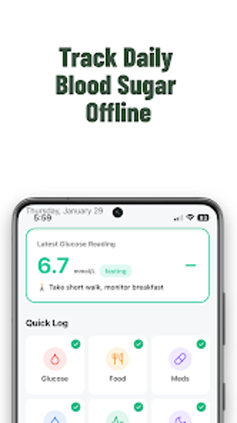 Image 0 for Offline Diabetes Tracker …