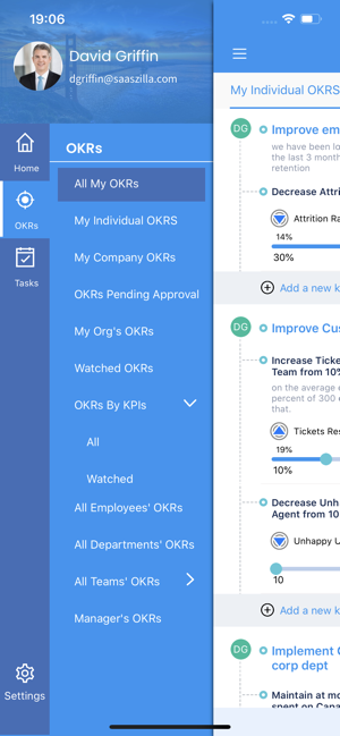 Image 3 for Profit OKR Software