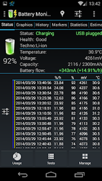 Image 1 for 3C Battery Monitor Widget