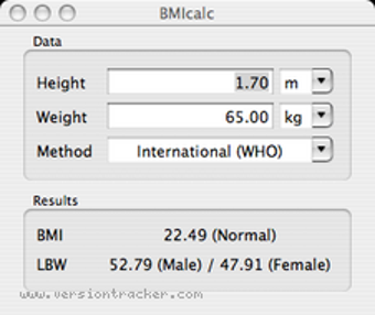 Imagen 0 para BMIcalc
