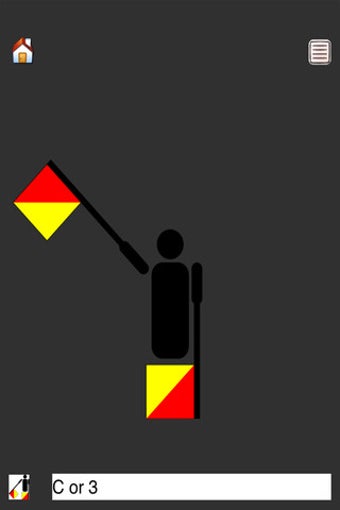 Image 0 for Semaphore Flag Signalling