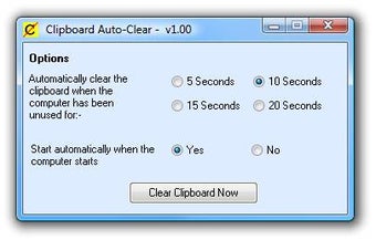Image 0 for Clipboard Auto Clear