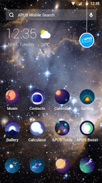 Image 0 for The vast universe theme