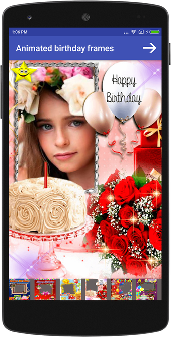 Imagen 3 para Animated Birthday Frames …