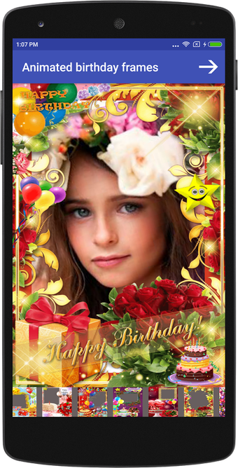 Imagen 1 para Animated Birthday Frames …