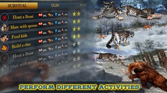 Image 0 for Forest Snow Leopard Sim