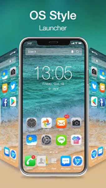 Image 0 for iLauncher OS13-Phone X st…