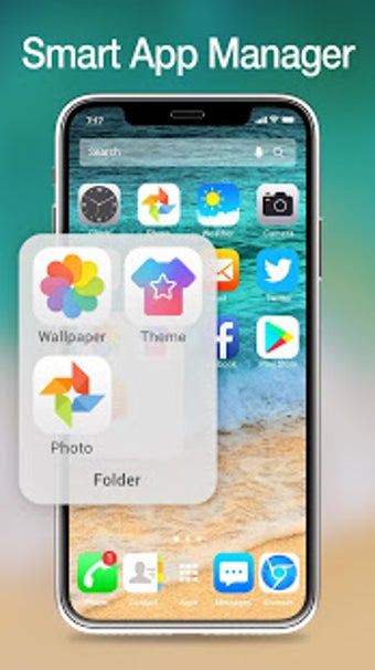 Image 1 for iLauncher OS13-Phone X st…