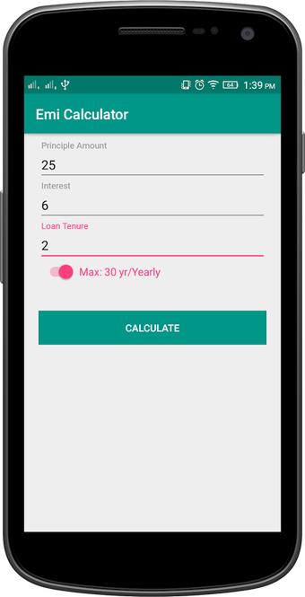 Image 0 for EMI Loan Calculator