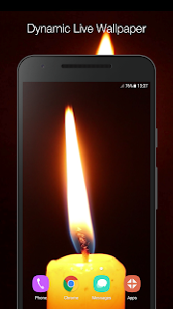 Imagen 1 para Candle Live Wallpaper