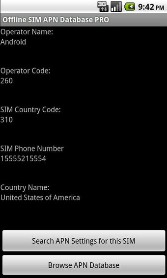 Imagen 0 para Offline SIM APN Database …