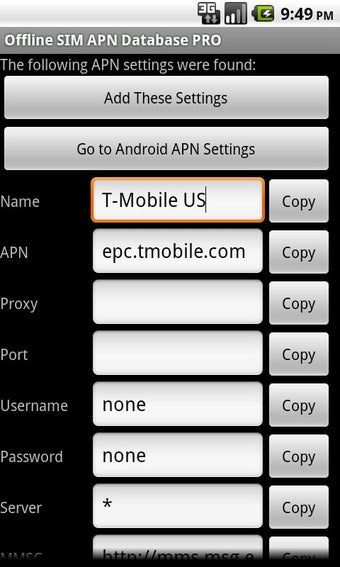 Image 0 for Offline SIM APN Database …