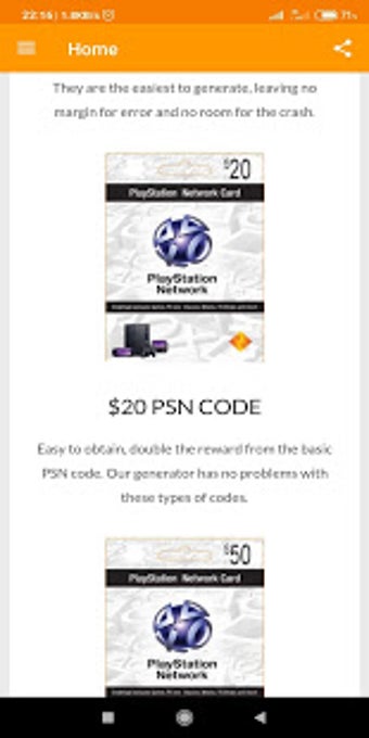Image 2 for Generate my psn code