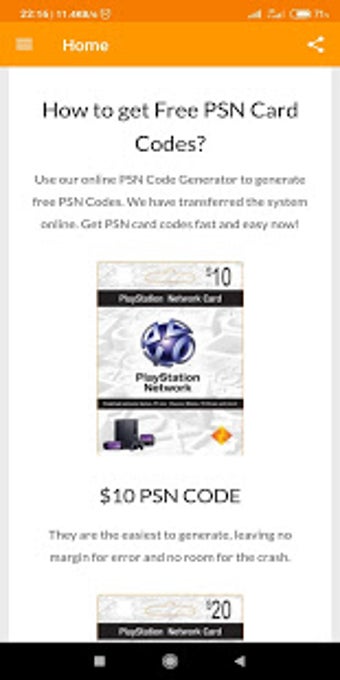 Image 1 for Generate my psn code
