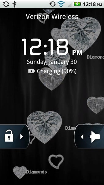 Imagen 0 para Diamond Hearts Live Wallp…