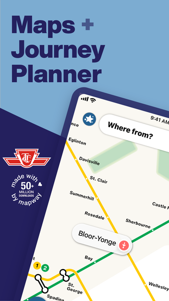 Image 0 for Toronto Subway TTC Map an…